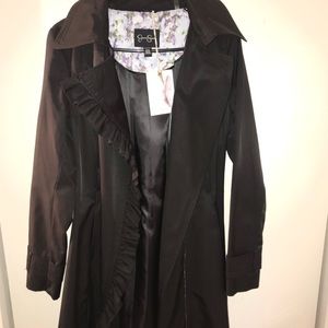 Jessica Simpson Belted Trench Coat